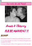 Anaïs & Thierry ILS SE MARIENT !!