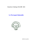 Le Perroquet Inlassable - Homebrew Challenge UBA 2010