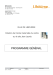 Programme général (maternelle)