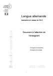 Document du maître 2005-2006