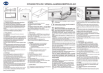 istruzioni per l`uso • mensola illuminata memphis 230-240v