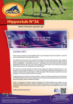 Bulletin d`information Hippoclub n°. 36: septembre 2012