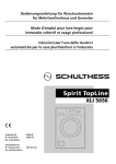 Spirit TopLine - Schulthess Maschinen AG