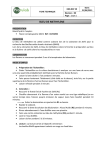 Fiche technique bleu de m&eacute;thyl&egrave;ne