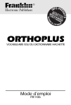 ORTHOPLUS - Franklin Electronic Publishers, Inc.