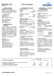 BELZONA 1821 Fiche Technique