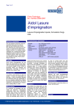 Aidol Lasure d`impr&eacute;gnation