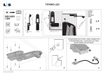 TITANIO LED x 4 1,8W x 4