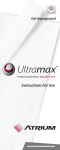 Ultramax IFU - Atrium Medical