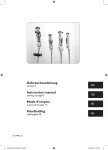 Gebrauchsanleitung Instruction manual Mode d`emploi
