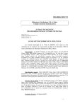 DELIBERATION N°3 Délégation d`attributions à M. le Maire Compte