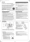 MODE D`EMPLOI Précautions d`utilisation de l`objectif