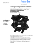 Fiche technique de la pompe pneumatique a membraneTFG1500 3