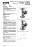 Robinets d`équilibrage «Hydrocontrol VFC» en fonte