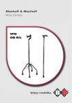 Bischoff & Bischoff Mode d`emploi VFG GS-R/L