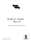 EURO 22 - 29 BAC Plus 2/A