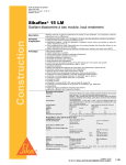 Sikaflex® 15 LM - Mon