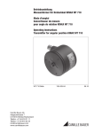 Betriebsanleitung Messumformer für Drehwinkel KINAX WT 710