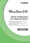 Guide d`utilisation de l`appareil photo