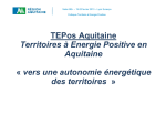 TEPos Aquitaine Territoires à Energie Positive en Aquitaine