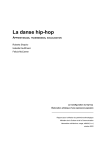 La danse hip-hop - Ministère de la Culture et de la Communication