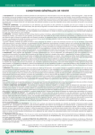 CONDITIONS G&Eacute;N&Eacute;RALES DE VENTE