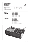 Service manual Multi Concept MX-Chassis