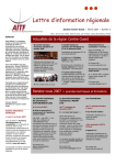 Lettre d`information r&eacute;gionale