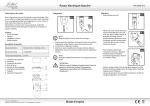 Rasoir électrique étanche Mode d`emploi