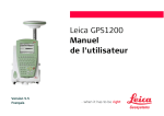 Leica GPS1200 Manuel de l`utilisateur