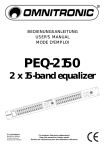 PEQ-2150 2 x 15-band equalizer