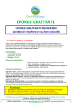 EPONGE GRATTANTE MICROFIBRE