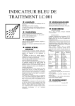 INDICATEUR BLEU DE TRAITEMENT IC001