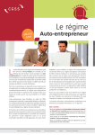 Le régime - Centre de Formalités des Entreprises