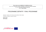 programme definitif / final programme