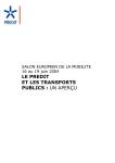 Predit et transports publics