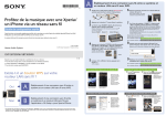 Profitez de la musique avec une Xperia/ un iPhone via un r&eacute;seau