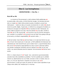 Bloc G : Les homophones HOMOPHONE