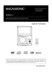 DVD850-2 Guide de l`utilisateur