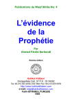 L`evidence de la Prphetie