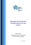 Guide Evaluation PCC - CLIN Paris-Nord