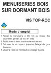 MENUISERIES BOIS SUR DORMANT BOIS