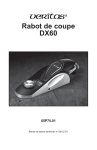 Rabot de coupe DX60
