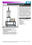WP 310 Machine hydraulique d`essai universelle, 50kN