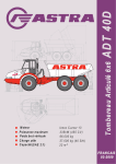 Fiche technique Tombereau Articulé ADT 40D