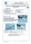 FICHE TECHNIQUE Système de largage de capsule endoscopique