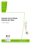 Examen de la Charte Internet de l`Etat