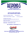 Respond 3 UAP Canada