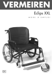 Manual Wheelchair: Eclips XXL (single version)