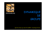 DYNAMIQUE DE GROUPE